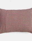Linen Standard Pillowcase, dark old orange gingham