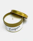 Evergreen Gold Travel Candle