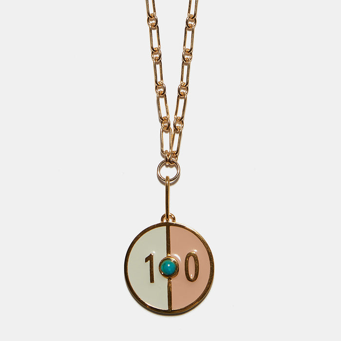 Fortune Necklace in Pastel "10"
