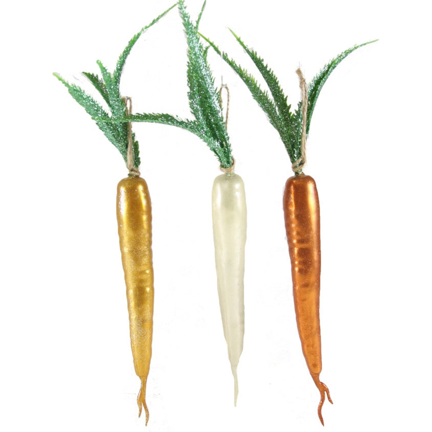 Carrot Ornament, assorted