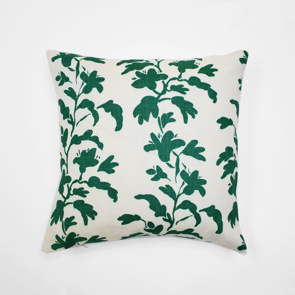 Green Vine Pillow, square, Pillow, Collyer's Mansion Collection, Collyer's Mansion - Collyer's Mansion