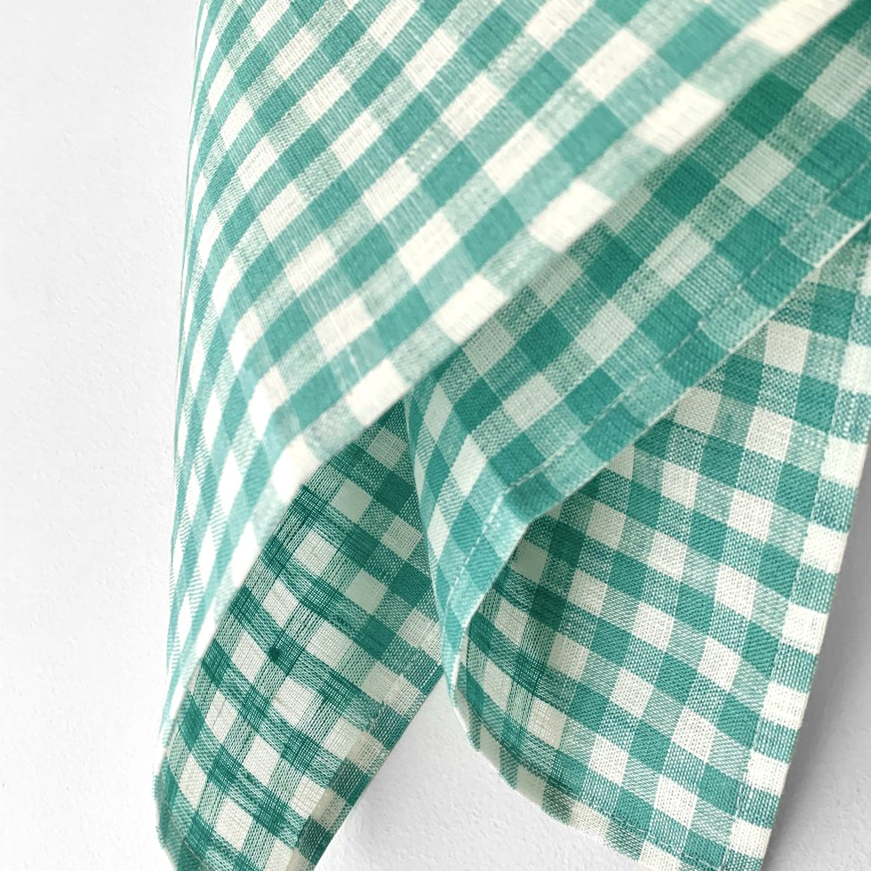 Green Check Jules Kitchen Cloth