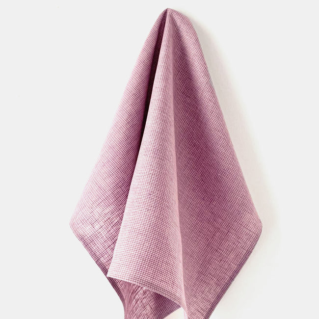 Lilac Houndstooth Emiley Kitchen Cloth