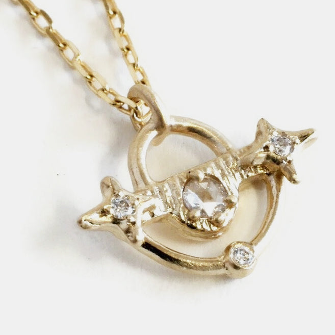 Wandering Stars Diamond Necklace