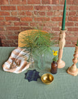 Linen Tablecloth, jade