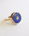 Diamond and Lapis Europa Ring, Ring, Liz Phillips, Collyer's Mansion - Collyer's Mansion