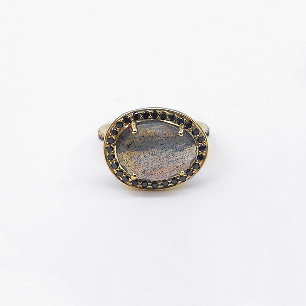 Labradorite Delilah Ring, Ring, Liz Phillips, Collyer's Mansion - Collyer's Mansion
