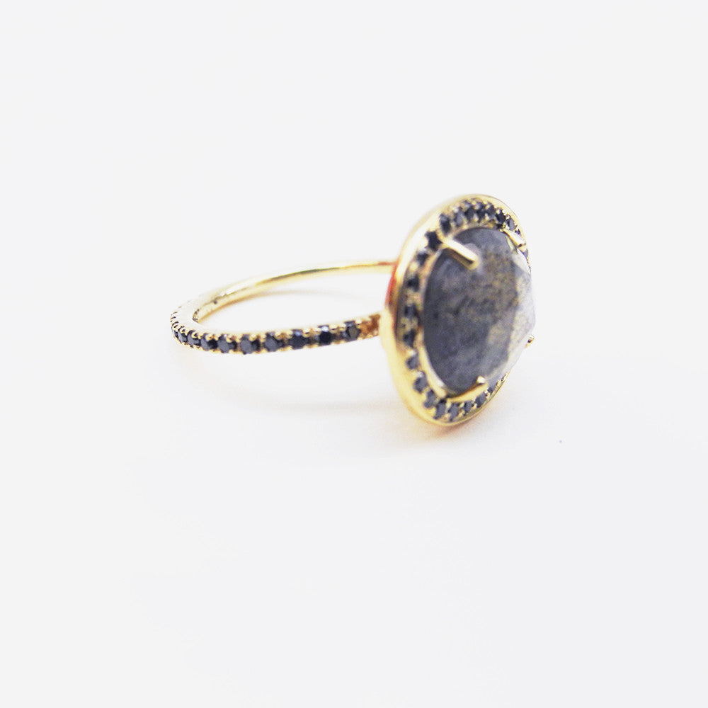 Labradorite Delilah Ring, Ring, Liz Phillips, Collyer's Mansion - Collyer's Mansion