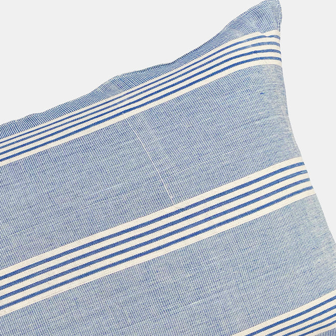 Light Blue Stripe Pillow, lumbar