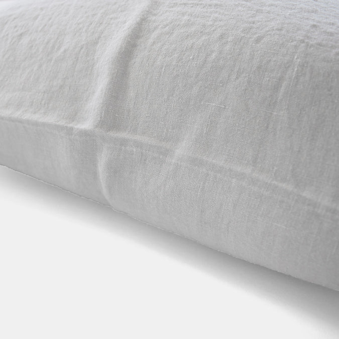 Linen Standard Pillowcase, cloud grey