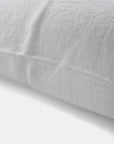 Linen Euro Pillowcase, cloud grey