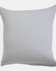Linen Euro Pillowcase, cloud grey