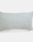 Old Mint Belgian Linen Pillow, lumbar