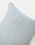 Old Mint Belgian Linen Pillow, lumbar