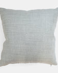 Old Mint Belgian Linen Pillow, square