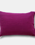 Linen Standard Pillowcase, beetroot