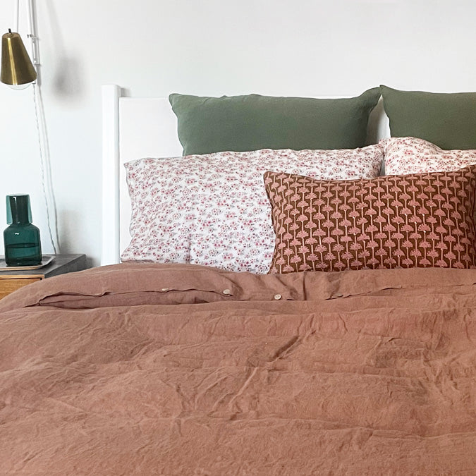 Linen Duvet, moka