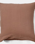 Linen Euro Pillowcase, moka