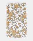 Linen Napkin, mustard flower