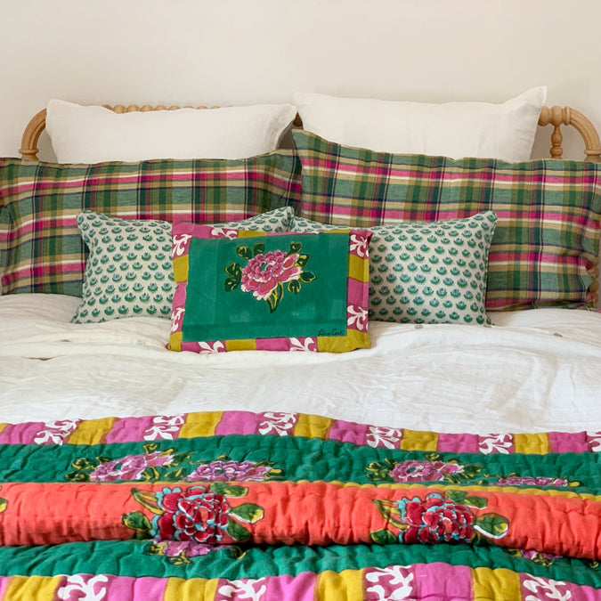 Ortensia Peach Quilt
