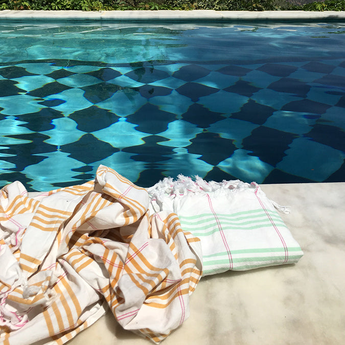 Checkered Hammam Towel