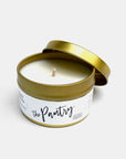 Pantry Gold Travel Candle