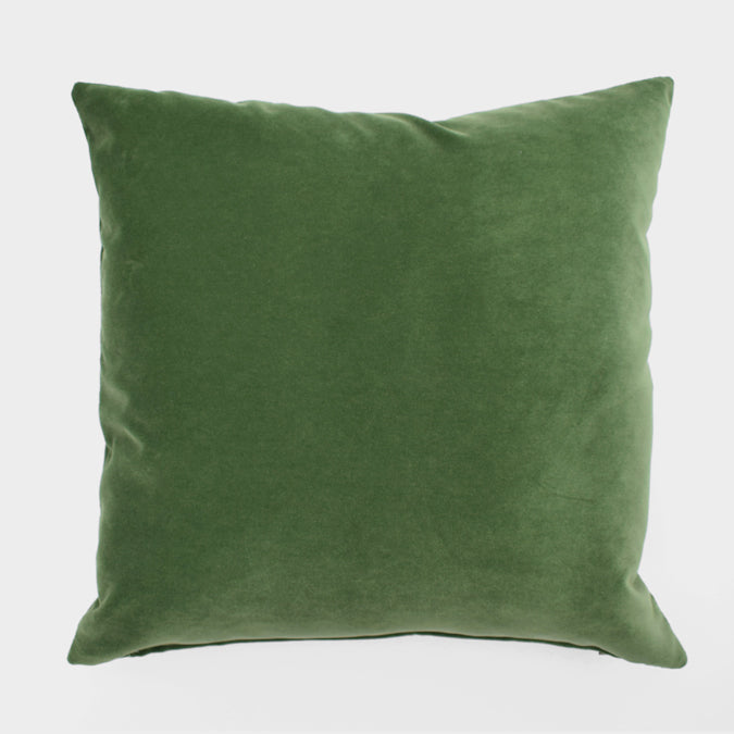 Winthrop Clover Velvet Pillow, square