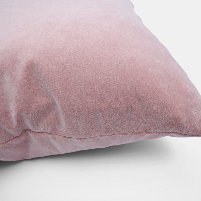 Sanibel Dahlia Velvet Pillow, square