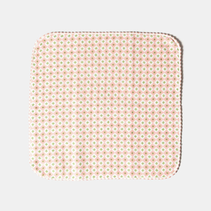 Pink Cross Washcloth Towel