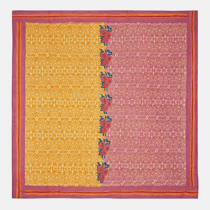 Dam Dam Lilac Gold Quilt