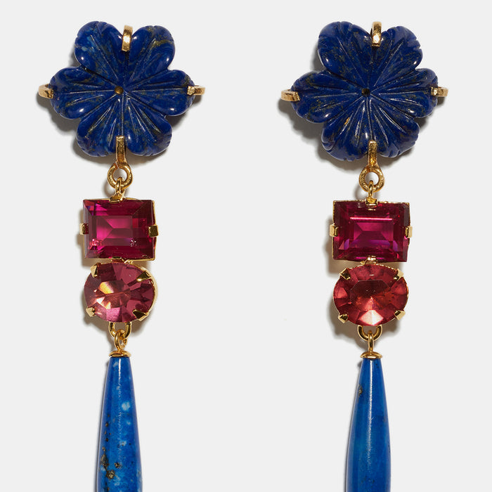 Baroque Flower Earrings