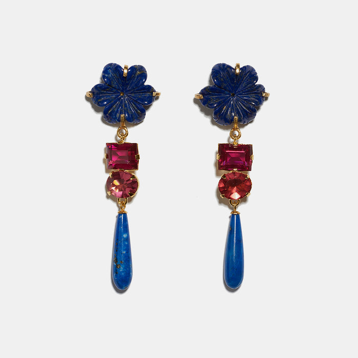 Baroque Flower Earrings