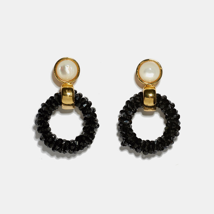 Brancusi Hoops in Black