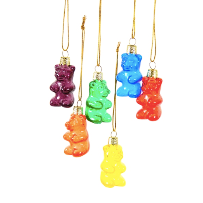 Gummy Bear Ornament, assorted