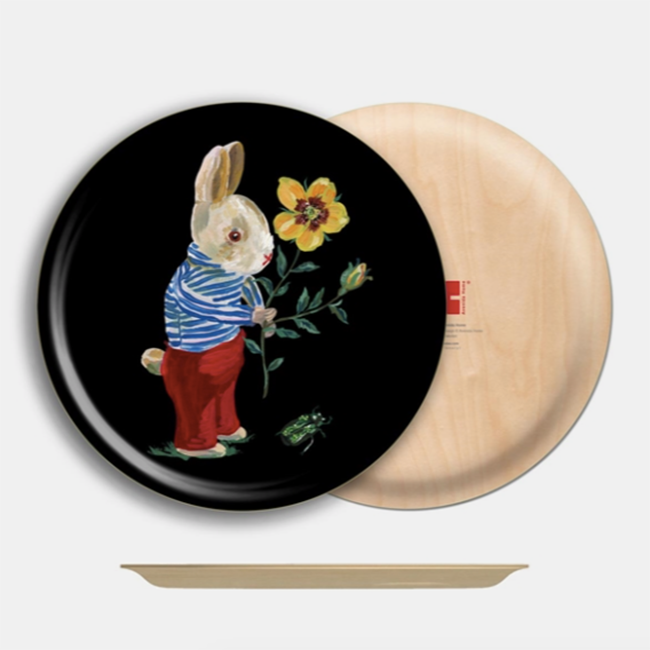 Bunny Round Tray