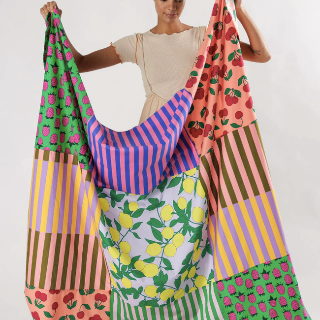 Giant Reusable Cloth in Fruit Stripe Mix
