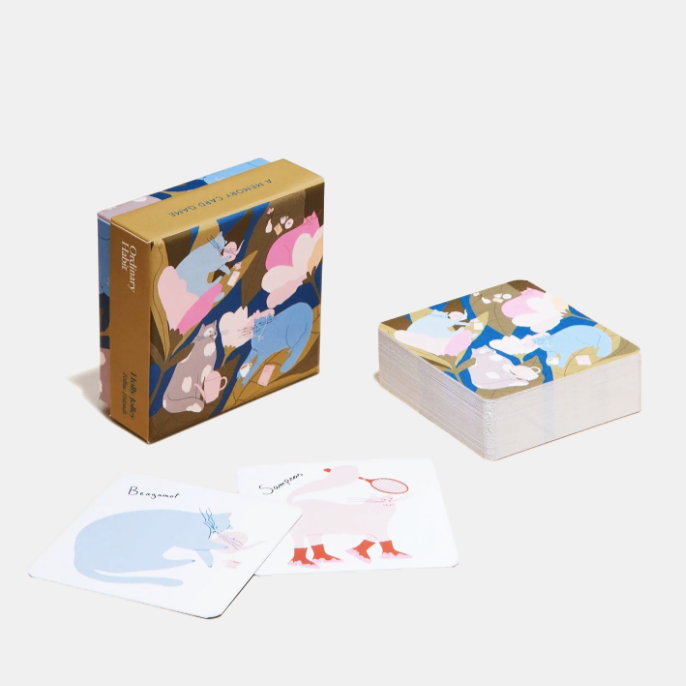Feline Friends Matching Card Game