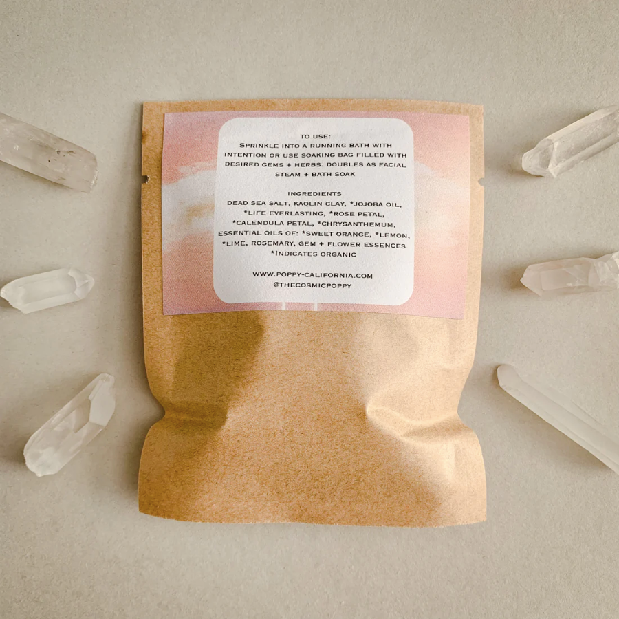 Uplifting Flower Bath Salt Packet