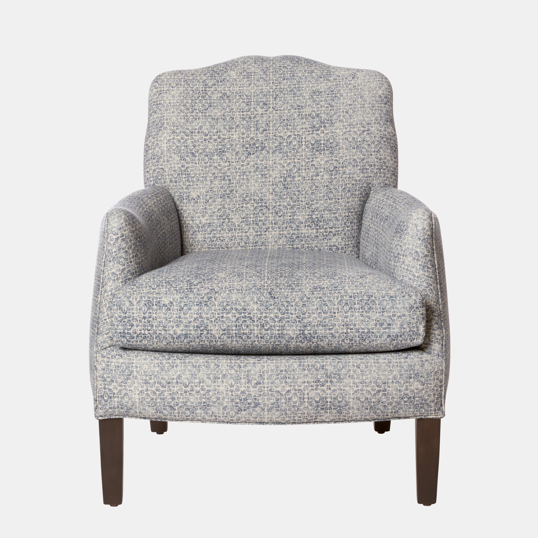 Sebastian Chair in Molino Seaside (swatch shown)