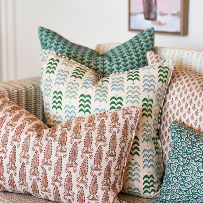 Sula Rose Pillow, square