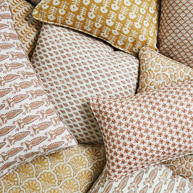 Sula Rose Pillow, square