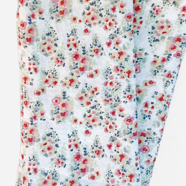 Linen Napkin, summer flowers