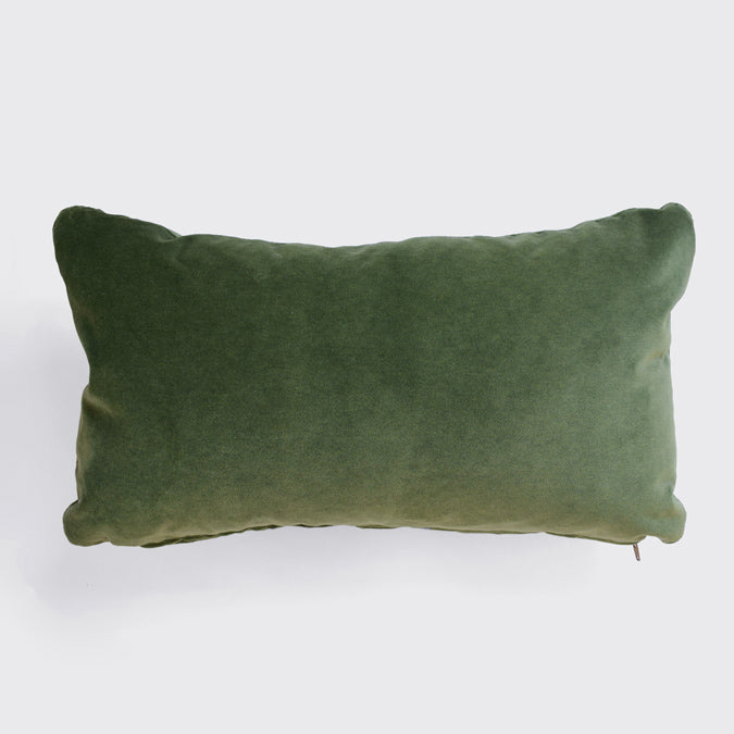 Winthrop Clover Velvet Pillow, lumbar
