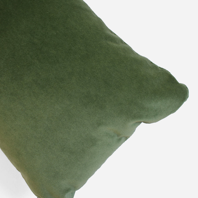 Winthrop Clover Velvet Pillow, lumbar