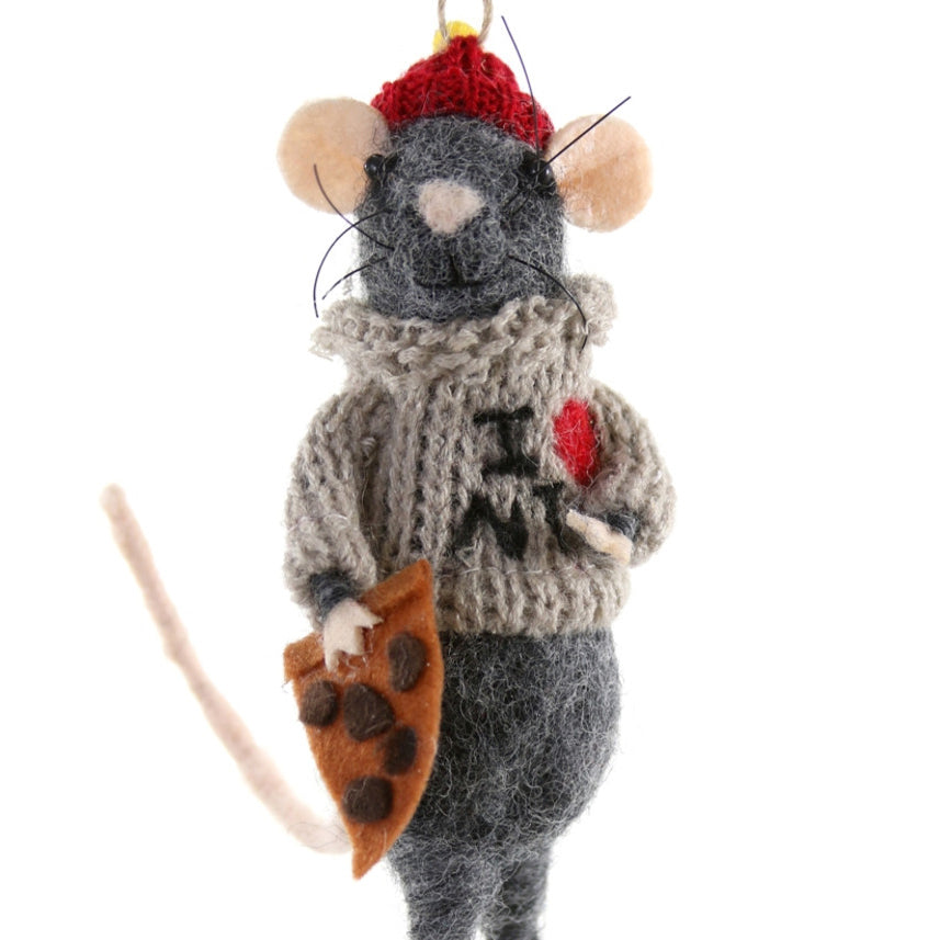 NYC Rat Ornament