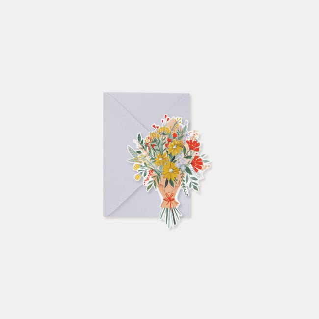 Wildflowers Pop-Up Card