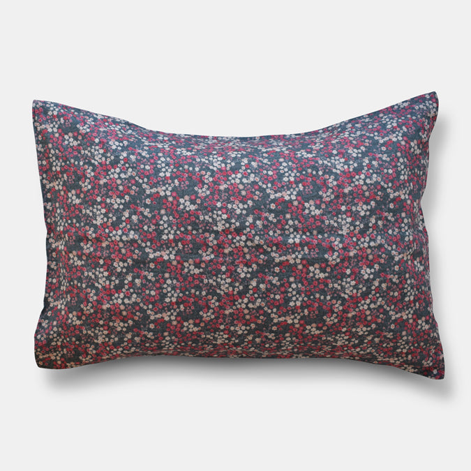 Linen Standard Pillowcase, winter flower