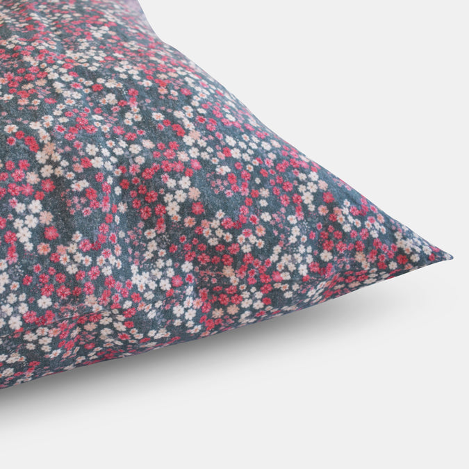 Linen Standard Pillowcase, winter flower