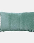 Winthrop Eucalyptus Velvet Pillow, lumbar