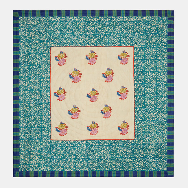 Knight Peacock Quilt